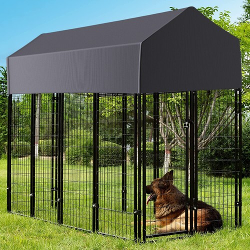 Jumbo outdoor dog kennel - jumbo,