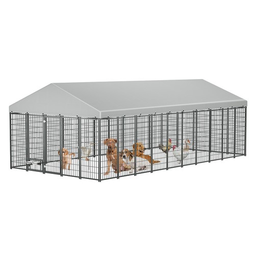 Outdoor dog kennel - kennel, run