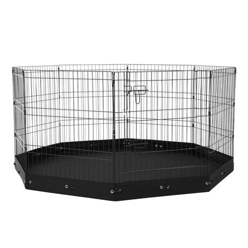 Panel dog playpen w - playpen, w/