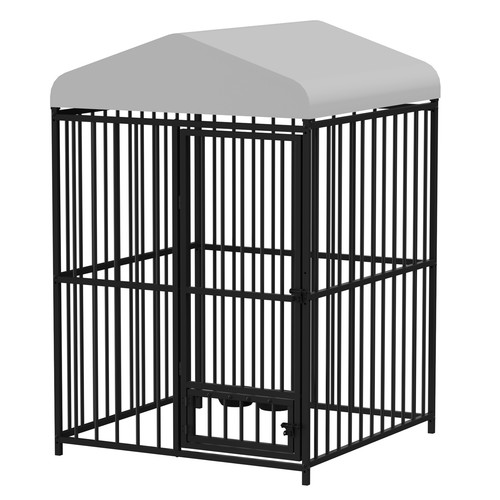 Large outdoor dog kennel - large,